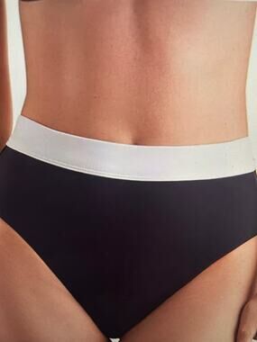 NWT Mimi Flamingo Brooke high waist pant swim bottom 10